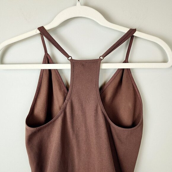 Intimately Free People ribbed brown bodysuit size M / L women - Picture 4 of 8